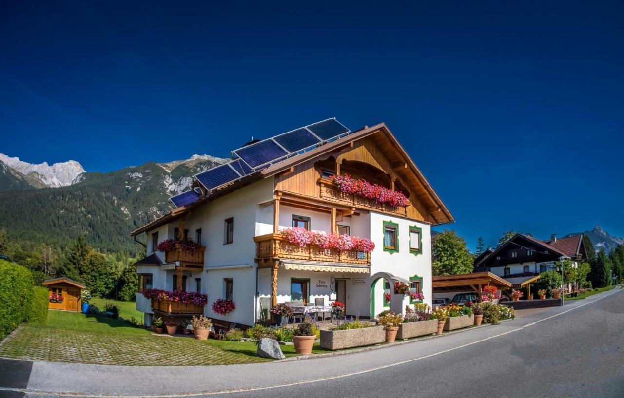 Gaestehaus Schoenberg Leutasch Ngoại thất bức ảnh